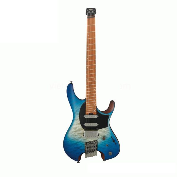 Guitar Điện Ibanez QX54QM BSM Headless Electric Guitar w/Bag - Blue Sphere Burst Matte