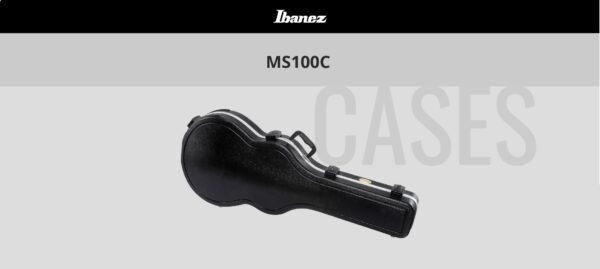 Hộp Đàn Hollowbody Guitar Ibanez MGB100C ABS Hardshell Case
