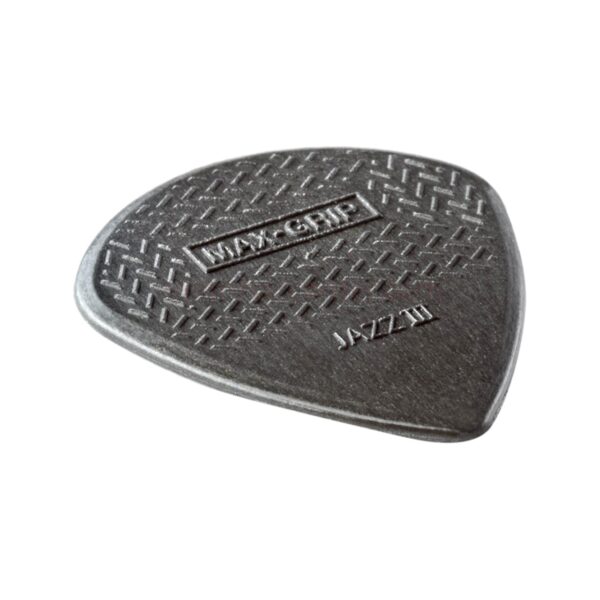 Bộ 6 Phím Gảy Guitar Jim Dunlop 471P3C Nylon Max Grip Jazz III Carbon Fibre Picks, 6-Pack