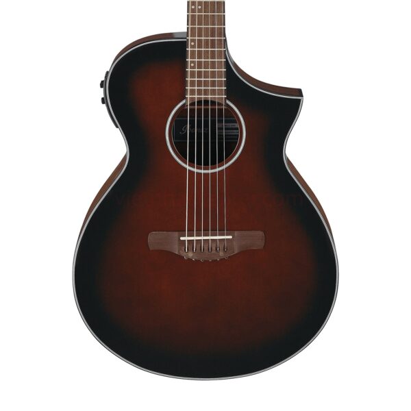 Guitar Acoustic Ibanez AEWC11-DVS Có Pickup Dark Violin Burst