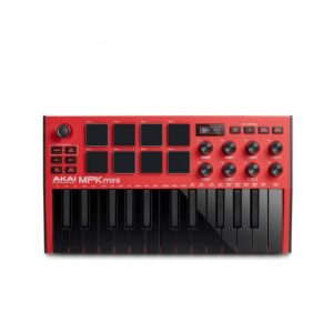 Keyboard Controller Akai MPK Mini Mk3 Compact Red