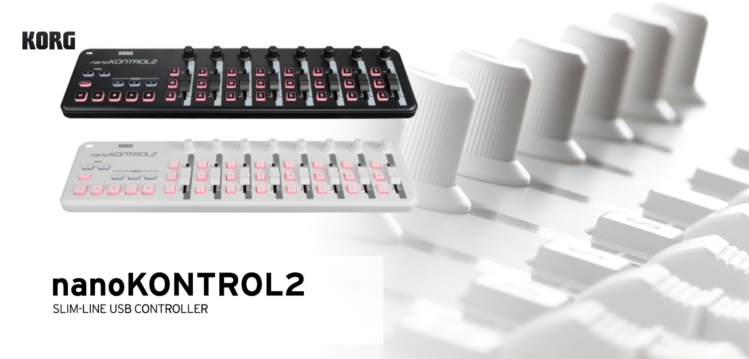 Midi Controller KORG nanoKONTROL2 WH