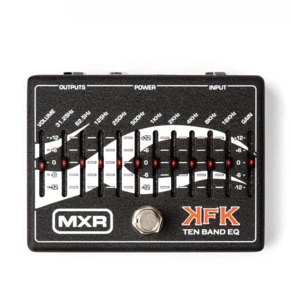 Pedal Guitar MXR KFK1 Kerry King Ten Band EQ