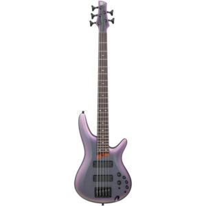 Guitar Bass Ibanez SR505E-BAB, Black Aurora Burst