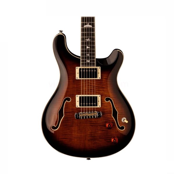 Guitar Điện PRS SE Hollowbody II Piezo - Black Gold Burst