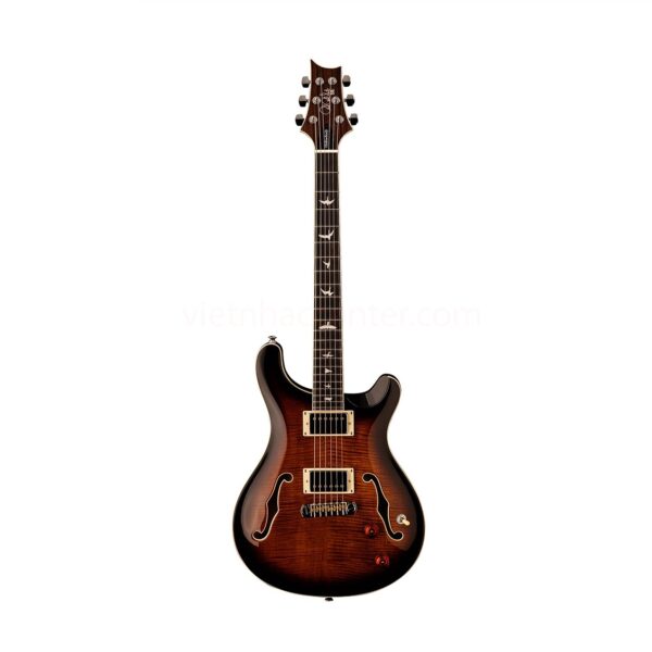 Guitar Điện PRS SE Hollowbody II Piezo - Black Gold Burst