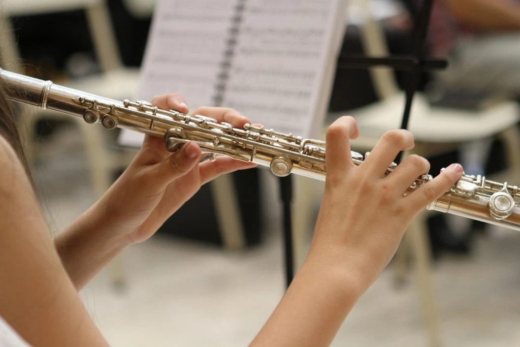 Lớp Flute tại Trường Nhạc Hóa Quang